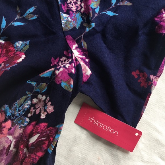 Floral Hi Low Romper! - Picture 4 of 4